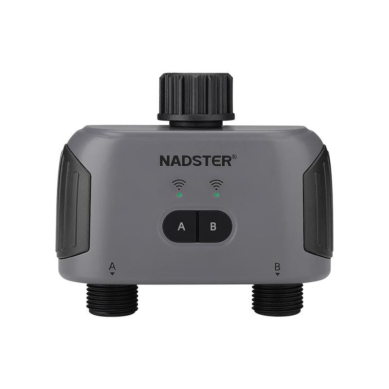 耐德斯特蓝牙/WiFi手机远程控制双路浇花器两路智能定时设置灌溉浇水