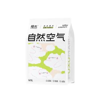福丸自然空气豆腐膨润土混合猫砂 除臭低尘 纯净无香【款】 2.4kg (单包)纯净空气混合猫砂2.4kg