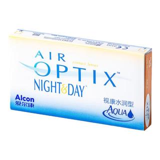 爱尔康 水润日夜型隐形眼镜 月抛 3片装 900度