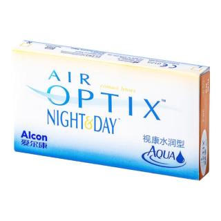 爱尔康 水润日夜型隐形眼镜 月抛 3片装 900度