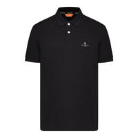 比音勒芬 冰氧吧抗菌凉感 07黑色 2XL 男士POLO衫