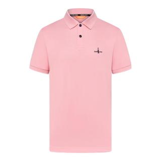 比音勒芬 抗菌凉感舒弹 31粉红色 3XL(120) POLO衫