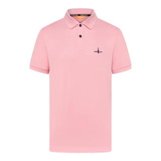 比音勒芬 抗菌凉感舒弹 31粉红色 3XL(120) POLO衫