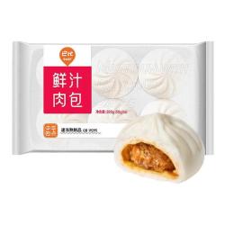 巴比 包子烧麦馒头  鲜汁肉包300g（6只）