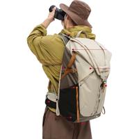 VSGO/威高 轻量化 男士双肩背包 内胆 米白绿