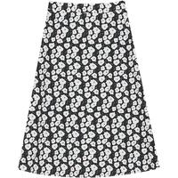 Marc O'Polo/MOP 夏女士全棉满印A字裙碎花薄款半身裙 绿色底印花P06 40