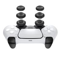 极想 PS5手柄摇杆帽三对 玩家一号精英摇杆套PS5/PS4/NS Pro游戏手柄键帽手感配件怪物猎人 ps5【防滑防汗防磨损6枚摇杆帽】