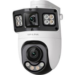 TP-LINK 1000万双摄 全彩监控摄像头 360度全景 无线云台