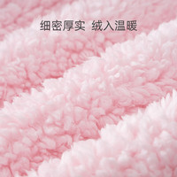 舒贝怡婴儿衣服新生儿连体衣男女周岁宝宝保暖满月哈衣可爱爬服粉色66CM 可爱恐龙粉色 66cm