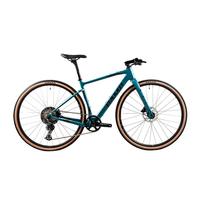 坎普（CAMP）GX600 公路车平把单车碳纤维砾石瓜车纯油碟刹车12变速赛车车自行 消光蓝 12速 450码