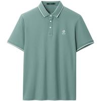 【凉感】夏季热销商务休闲撞色翻领男士短袖POLO衫