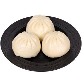 回乡斋清真韭菜鸡蛋包子茴香速食早餐半成品素菜白菜豆腐粉条包子速冻 白萝卜粉条包2袋（共16个)