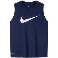 NIKE耐克小童装男童 DRI-FIT 速干背心短裤2件套2025儿童运动套装 学院红【速干面料】 110 /52 【身高98-104cm】