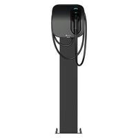 万帮星星充电充电桩新能源电动汽车通用特斯拉比亚迪小米su7小鹏理想家用户外室外立柱支架防水 弯月立柱-中端款(仅立柱价格不含充电桩)