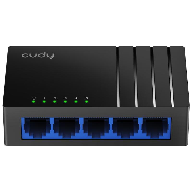  CUDY 即插即用 全千兆交换机