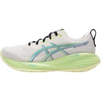 亚瑟士（ASICS）男鞋 25夏季款CUMULUS 27男子轻量缓震跑鞋专业马拉松运动鞋 003/黑武士 【CUMULUS 27】 40 (252.5mm) 25/灰色/绿色 【CUMULUS 27】