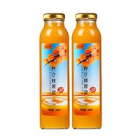 东知雪内蒙古沙棘原浆100%沙棘汁野生小果零添加沙棘高维C沙棘茶饮果汁 300mL*10瓶 【100%沙棘原浆】