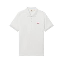 Levi's 冰酷系列25年男士经典针织休闲简约短袖Polo衫 白色 004KC-0001 2XL