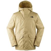 The North Face北面冲锋衣男女户外防水透汽8AUK 石褐棕/LK5 M