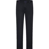 七匹狼【高弹舒适】休闲裤男挺括垂顺直筒半松紧针织男士长裤子男裤 101(藏青) 33