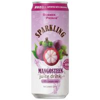 萨瑞斯越南 山竹气泡饮料330ml*24瓶 60%nfc果汁益生元聚餐饮料 山竹整箱330ml*24罐