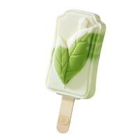 五丰 龙井茶味冰激凌 冰淇淋雪糕冰棍明前茶冷饮30%鲜牛乳 75g/4支装 【清新茶韵】龙井茶味75g*4支