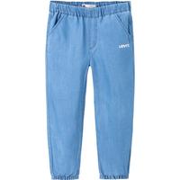 Levi's 李维斯童装男女童牛仔裤夏季儿童薄款灯笼裤休闲九分裤 蓝色 150 /63 【身高140-152cm】