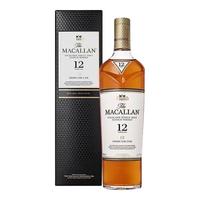 MACALLAN 麦卡伦 12年 雪莉桶 单一麦芽 苏格兰威士忌 40%vol 700ml 单瓶装