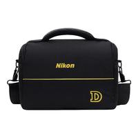 乐图 适用于佳能尼康索尼单反相机包摄影包微单包相机包单肩包数码包a7c2 中号 尼康款 &含背带