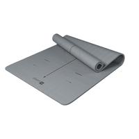 Keep瑜伽垫男士专业防滑运动垫训练垫体位线指引加厚9mm 极致灰 【99.9%抗菌率 体位线版】极致灰