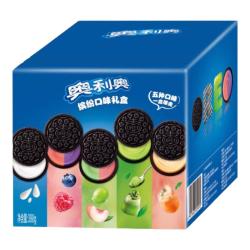 奥利奥 五口味混合装 夹心饼干  五口味混合装388g 盒装 388g