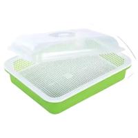 德沃多肥料育苗盘芽苗菜苗种植盘保温育苗盆水培发芽盆普通加密盘