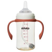 日康（rikang）奶瓶 PPSU奶瓶宽口径 一杯三用 咖红 240ml