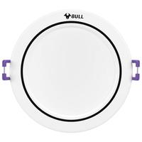 公牛（BULL）T01PLUS防眩金属筒灯MT-M4R5A-AS漆白色4.5W3寸暖白光3000K