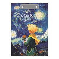 少年伴X拾光 【自营】板夹 木质文艺复古油画夹板试卷夹考试写字板垫板浪漫际遇系列 星空 热销-木质复古-静谧星云-星空