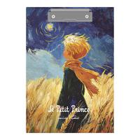 少年伴X拾光 【自营】板夹 木质文艺复古油画夹板试卷夹考试写字板垫板浪漫际遇系列 麦田 热销-木质复古-静谧星云-麦田