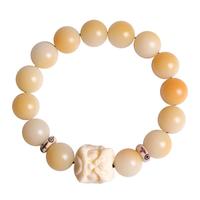 月印百川【母亲节】菩提根手串 原创醒狮菩提根男女款手链 约12mm 单圈手串