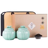 闽饮【支持试喝】铁观音陈香型味浓 十五年珍藏陈年老铁 炭焙铁观音 500g送手提礼袋