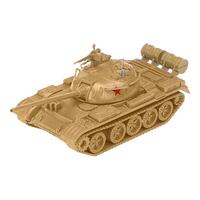 JEU坦克模型1/72中国59式中型坦克 15式轻型坦克拼装模型军事玩具 59式|沙色