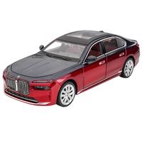 驰誉模型 1:24宝马玩具车i7仿真合金车模汽车模型手办男孩