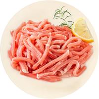 高金食品 河南 猪瘦肉丝4斤冷冻肉丝免切免洗独立分装猪肉 源头直发 高金食品 猪瘦肉丝4斤
