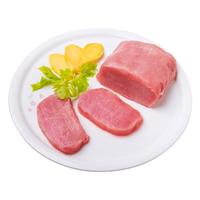 高金食品 河南 里脊肉4斤 冷冻猪里脊肉烤肠食材 猪肉生鲜源头直发