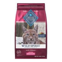 蓝馔 Blue Buffalo蓝馔美国原野精灵无谷全价成猫猫粮三文鱼口味1.8kg/4磅
