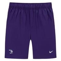 NIKE 3BRAND 耐克男童短裤【速干排汗】2025夏季弹力儿童运动裤 牵牛花紫【速干排汗】 150 /63 【身高140-152cm】