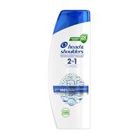海飞丝（Head&Shoulders）经典2合1 400ml*2瓶男士女士洗发露滋润头皮舒缓清爽干净不含硅油