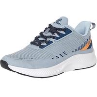 探拓（TECTOP）运动鞋男女款夏季网面透气跑步鞋男鞋轻便舒适户外休闲健步鞋子男 男款冰川蓝 42