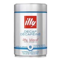 意利（illy） 意大利 咖啡豆250G罐装意式浓缩美式黑咖啡 低因咖啡豆250g 26年6月