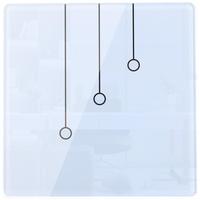 峥果智能开关无线遥控小爱同学语音wifi远程控制86型墙壁触摸面板 米家开关 一键 零火线 星空灰