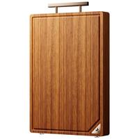 双枪 SUNCHA花梨木菜板整木砧板抗菌家用切菜实木案板40*27*3cm