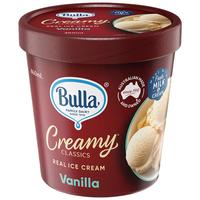 Bulla【金系列】香草味大桶奶油冰淇淋雪糕 460ml/215g 香草味冰淇淋460ml